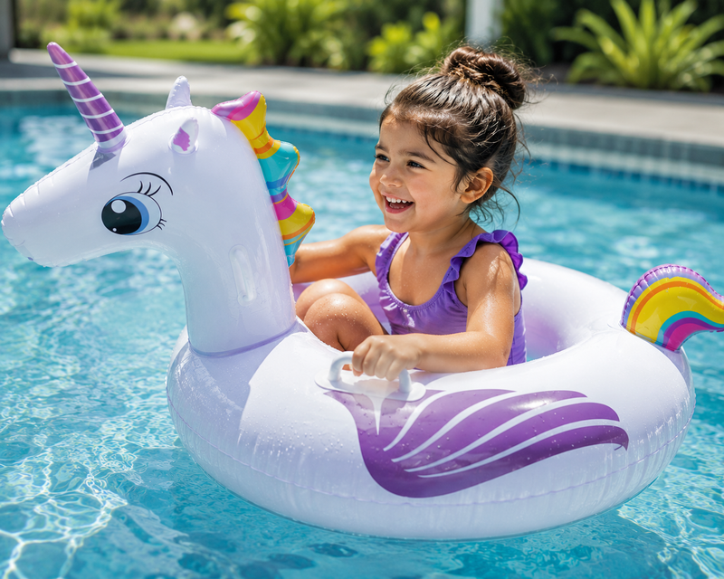 Summer Club Giant Unicorn Float