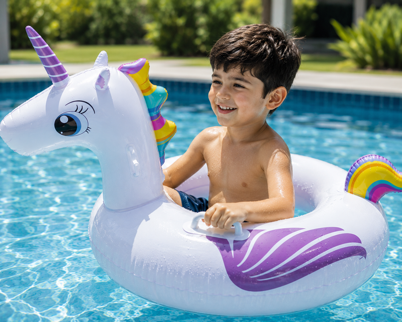 Summer Club Giant Unicorn Float